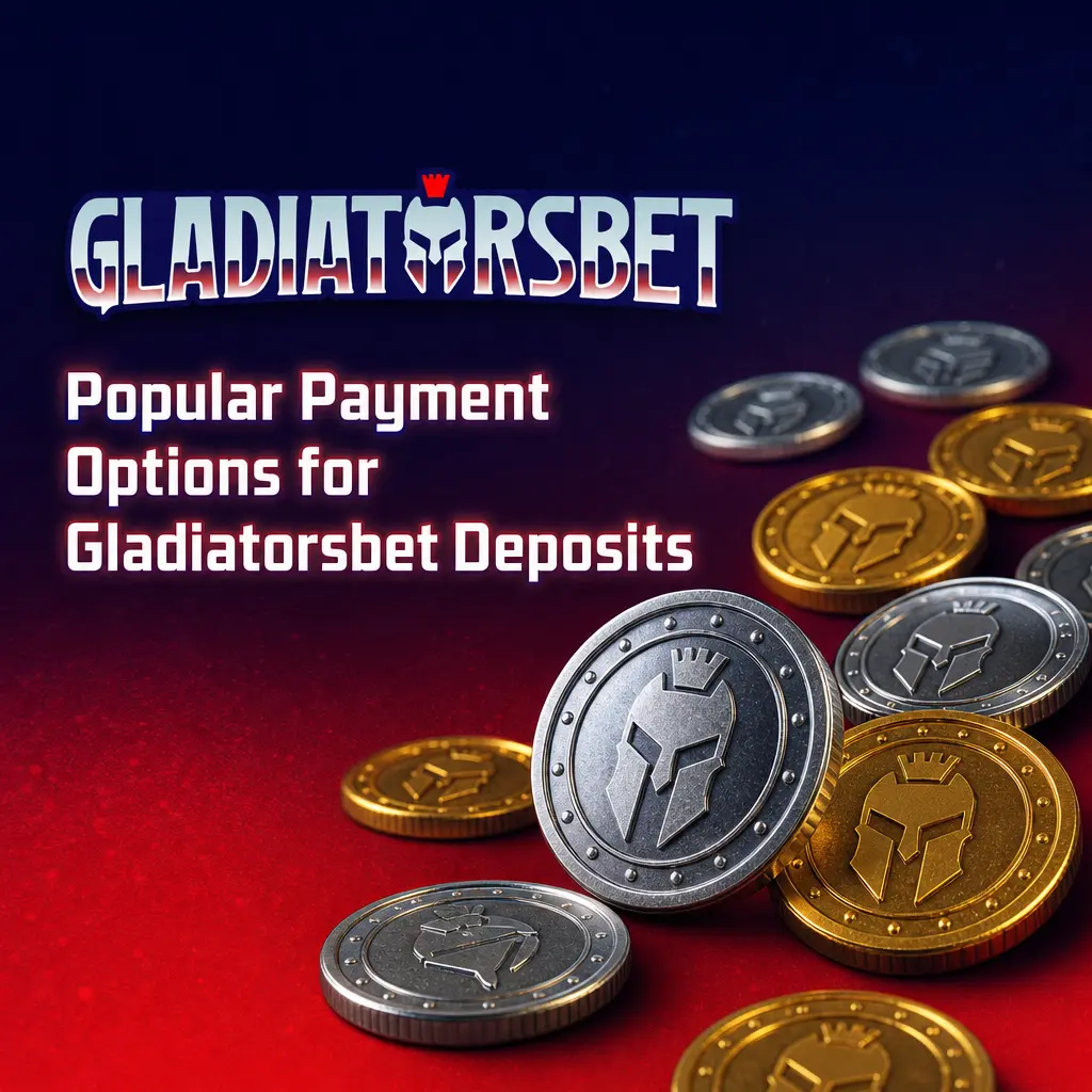 Icons of Visa, Mastercard, Paysafecard, Apple Pay, Google Pay, Bitcoin, Ethereum, Litecoin, USDT and USDC for Gladiatorsbet deposits.